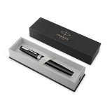 Parker Meridian Fountain Pen Black Lacquer with Chrome Trim