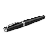 Parker Meridian Fountain Pen Black Lacquer with Chrome Trim
