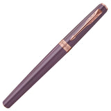 Parker Meridian Rollerball Pen Purple Lacquer with Rose Gold Trim