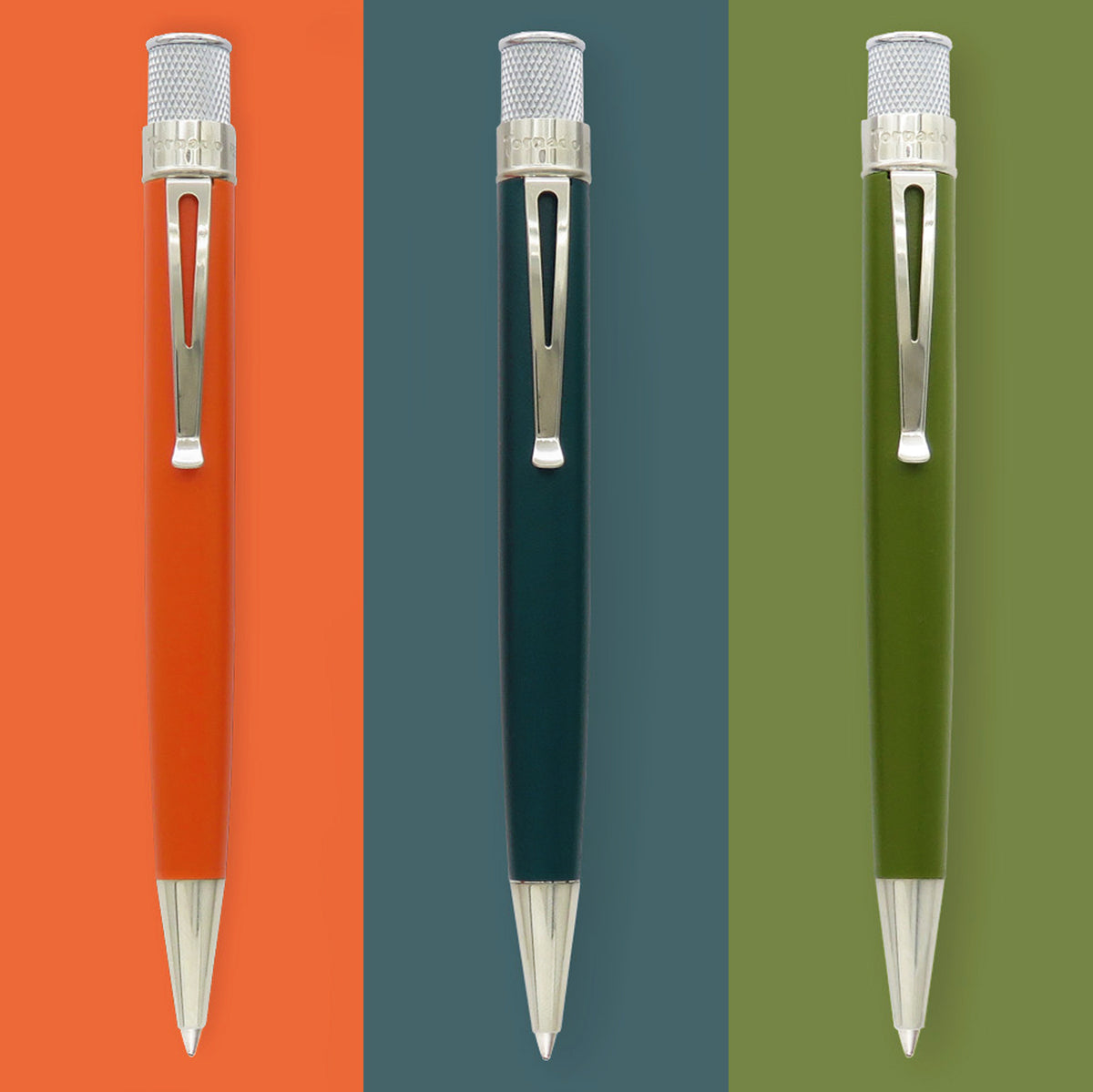 Retro 51 Tornado Rollerball Seasonal Touch Juniper Green