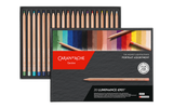 Caran d'Ache Luminance 6901 Professional Permanent Colour Pencil Box of 20 Portrait Colours