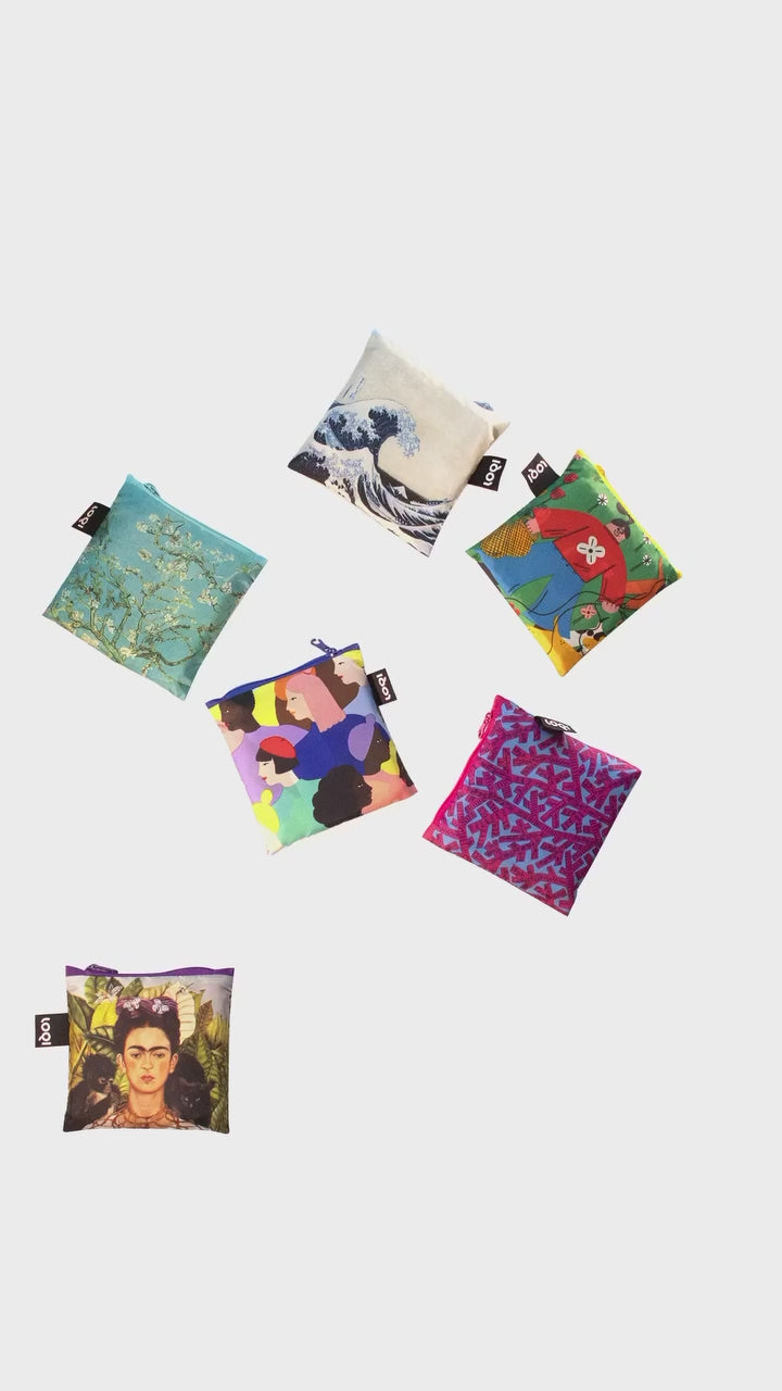 LOQI Stephen Cheetham Cats Recycled Tote Bag
