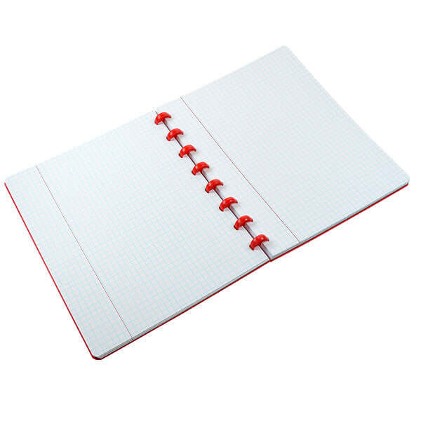 Atoma Classic Colours Card Cover Disc-Bound Refillable Notebook A5+ by Atoma at Cult Pens