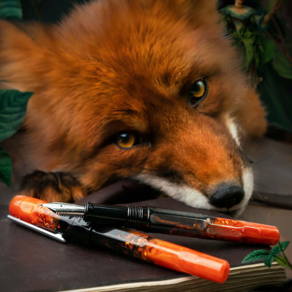 Benu Talisman Fountain Pen Fox Gloves by Benu at Cult Pens