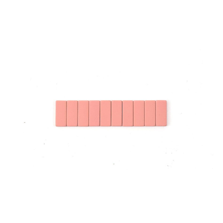 Blackwing Replacement Erasers Set of 10 by Blackwing at Cult Pens