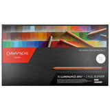 Caran d'Ache Luminance 6901 Box of 76 Assorted Coloured Pencils + 2 blenders by Caran d'Ache at Cult Pens