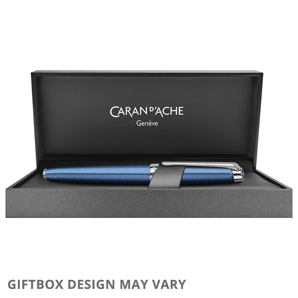 Caran d'Ache Leman Grand Blue Rollerball Pen by Caran d'Ache at Cult Pens