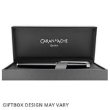 Caran d'Ache Leman Slim Ebony Fountain Pen by Caran d'Ache at Cult Pens