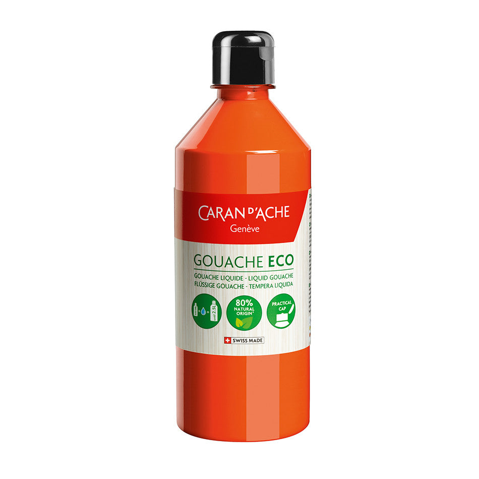Caran d'Ache Gouache ECO Liquid 500ml Fluo by Caran d'Ache at Cult Pens