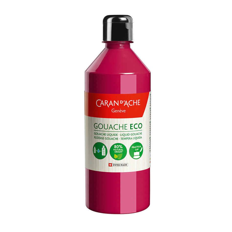 Caran d'Ache Gouache ECO Liquid 500ml Primary Colours by Caran d'Ache at Cult Pens