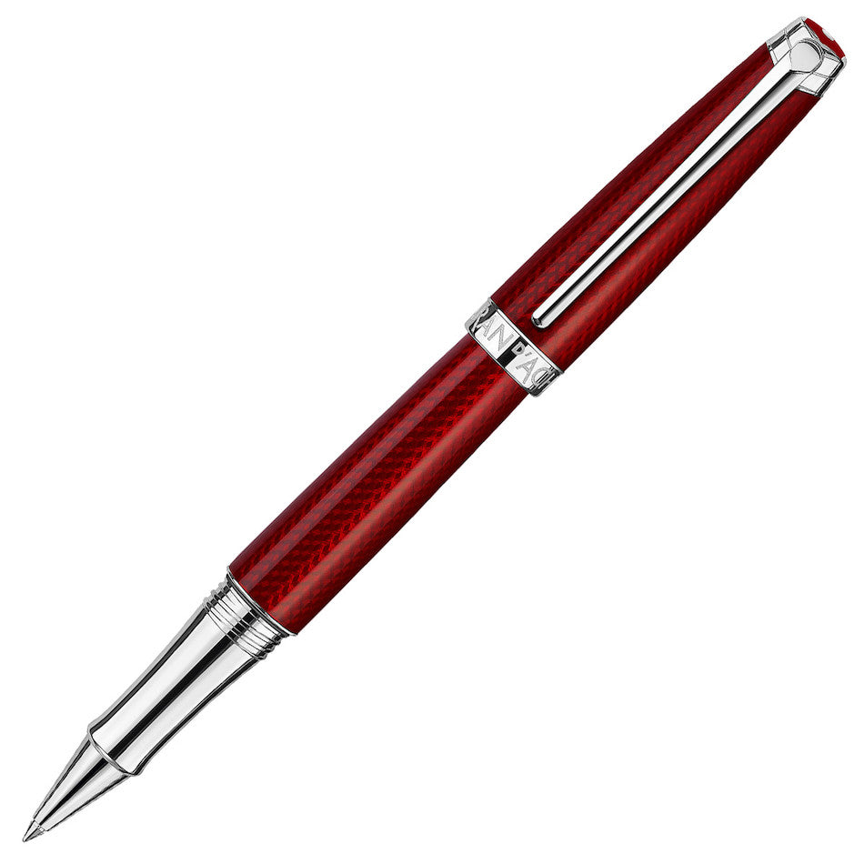 Caran d'Ache Leman Rollerball Pen Rouge Carmin by Caran d'Ache at Cult Pens