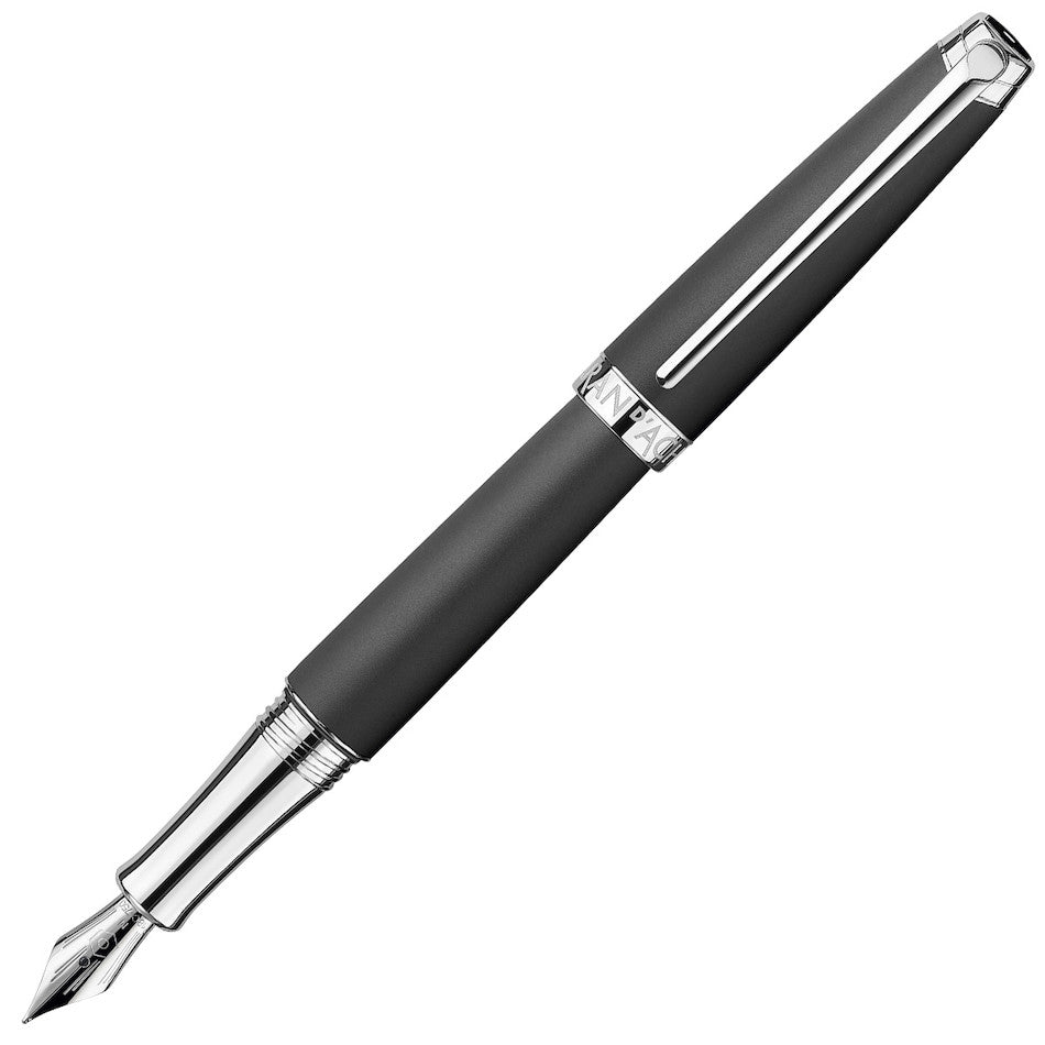 Caran d'Ache Leman Fountain Pen Matt Black by Caran d'Ache at Cult Pens