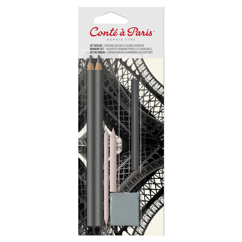 Conté à Paris Sketching Pencil Drawing Set by Conté à Paris at Cult Pens