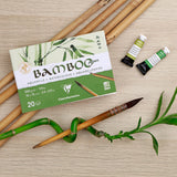 Clairefontaine Glued Pad 20 Sheets Bamboo A4 by Clairefontaine at Cult Pens