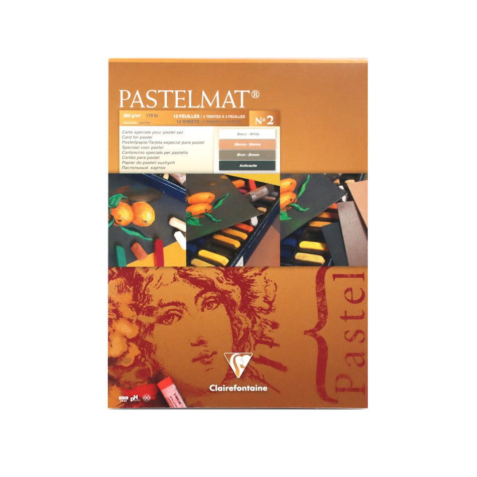 Clairefontaine Pastelmat Pad No.2 by Clairefontaine at Cult Pens
