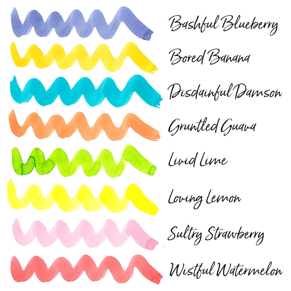 Cult Pens Fresh Fruit Fountain Pen Ink by Diamine 80ml by Diamine at Cult Pens
