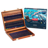 Derwent Inktense Coloured Pencils Wooden Box of 48 by Derwent at Cult Pens