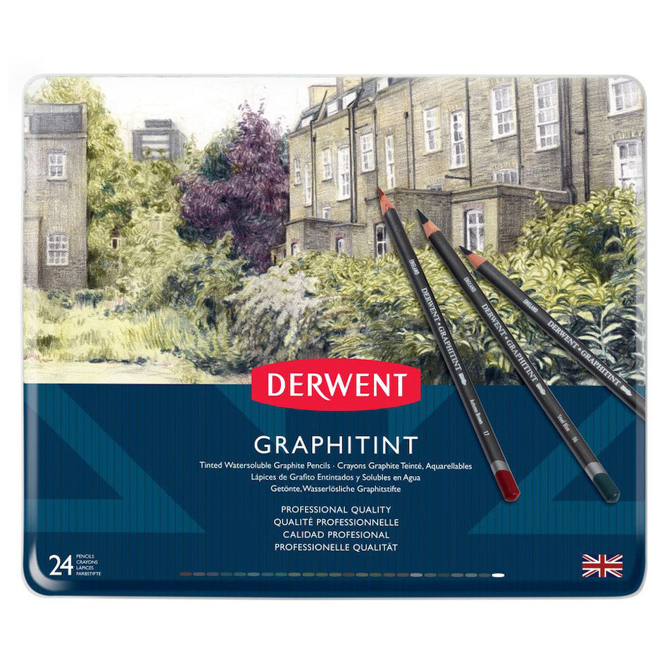 Derwent Graphitint Box of 24 Pencils by Derwent at Cult Pens