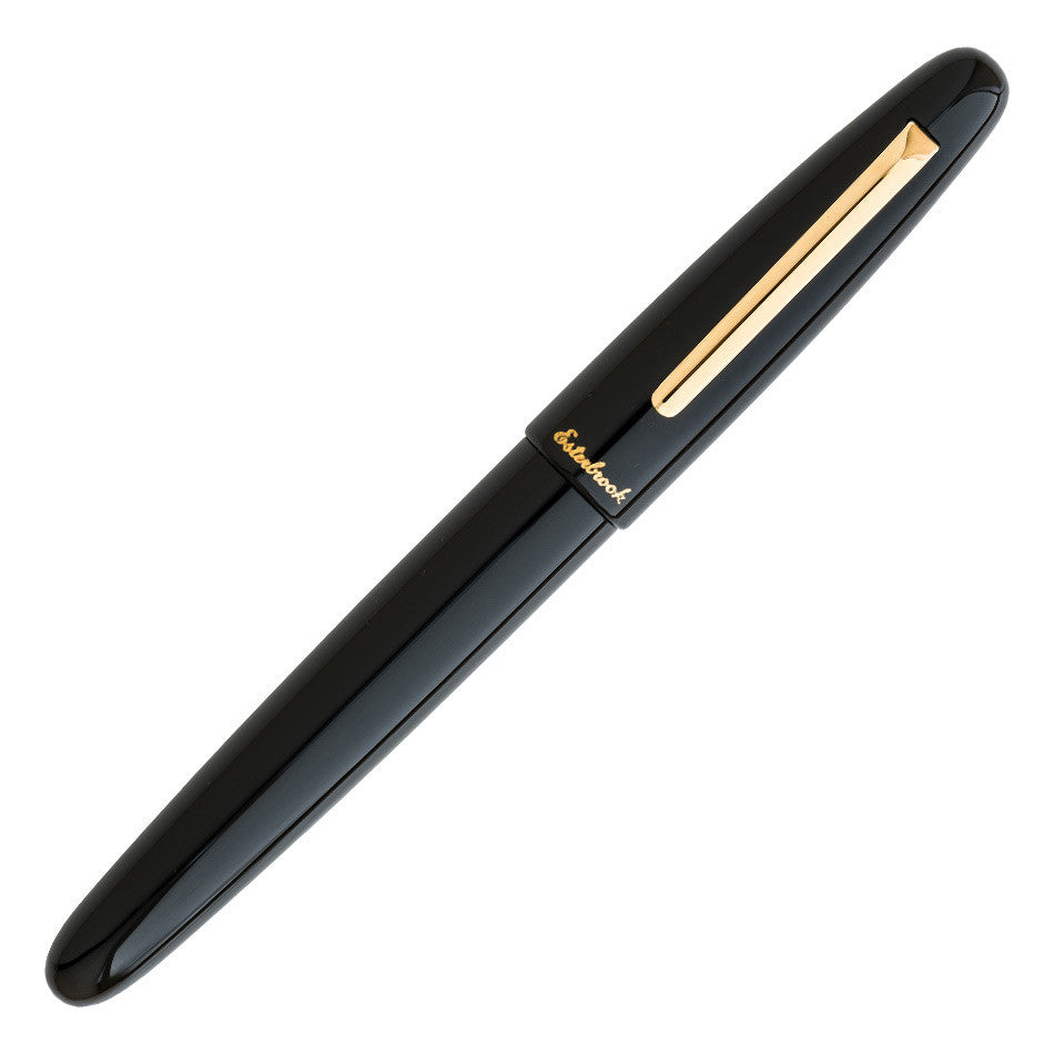 Esterbrook Estie Oversize Fountain Pen Ebony With Gold Trim by Esterbrook at Cult Pens