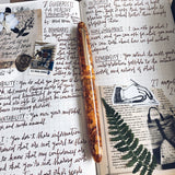 Esterbrook Estie Rollerball Pen Honeycomb With Gold Trim by Esterbrook at Cult Pens