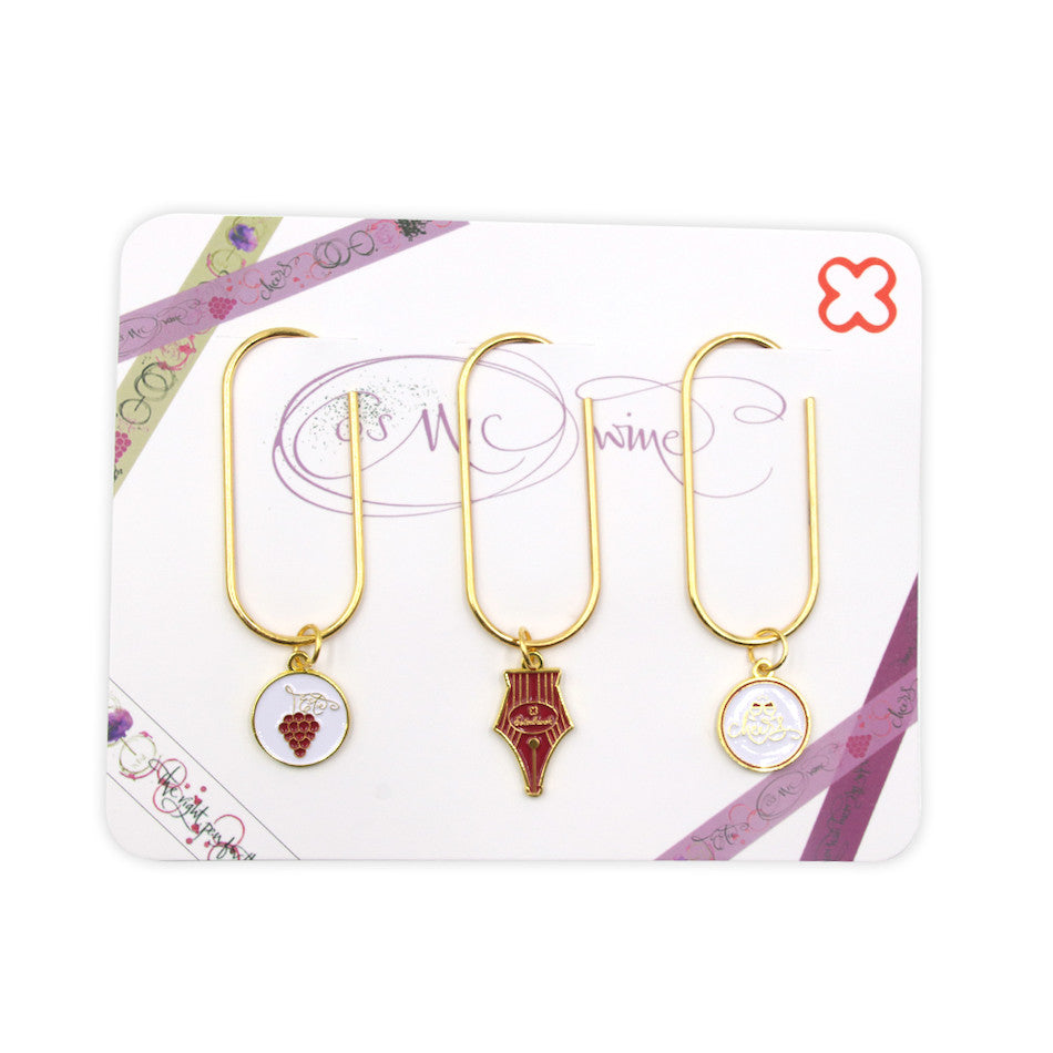 Esterbrook Estie Sparkle Cosmic Wine Charm Set of 3 by Esterbrook at Cult Pens