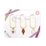 Esterbrook Estie Sparkle Cosmic Wine Charm Set of 3 by Esterbrook at Cult Pens