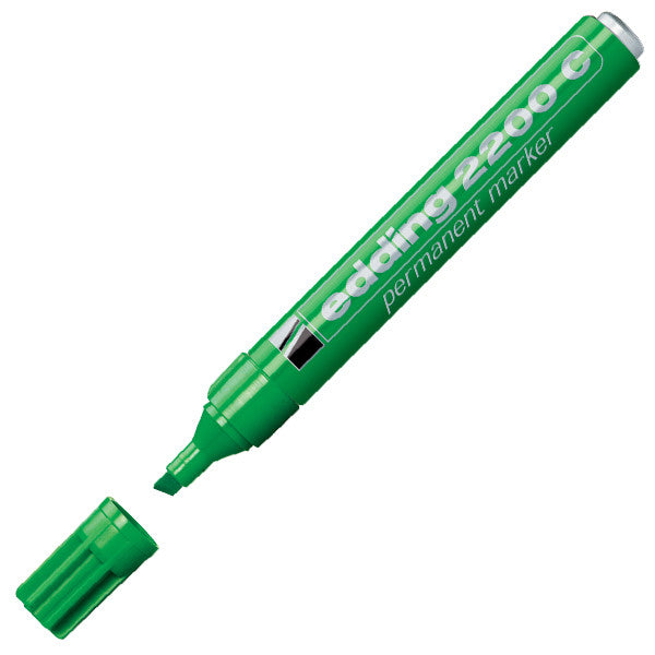 edding 2200C Permanent Marker Pen Chisel by edding at Cult Pens