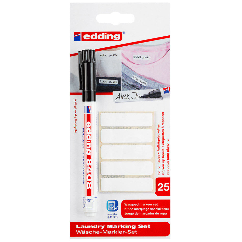 edding 8408 Laundry Marking Set by edding at Cult Pens
