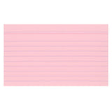 Exacompta Pink 5 x 3 (125 x 75) Record Cards Pack of 100 by Exacompta at Cult Pens