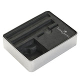 Faber-Castell Empty Tin Box for 2 Pens, Ink and Converter by Faber-Castell at Cult Pens