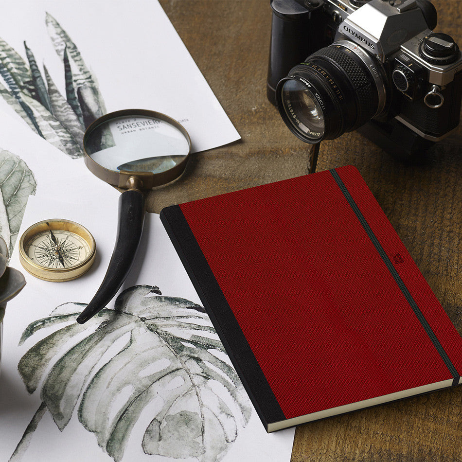 Flexbook Flex Global Adventure Notebook Large Red by Flexbook at Cult Pens