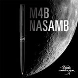 Fisher Space Pen Cap-O-Matic Ballpoint Pen Matte Black with NASA Meatball Logo by Fisher Space Pen at Cult Pens
