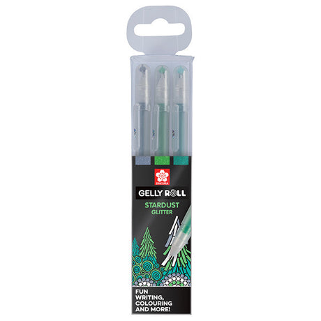 Gelly Roll Stardust Set of 3 by Gelly Roll at Cult Pens