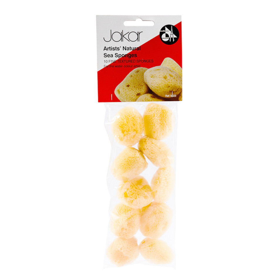 Jakar Natural Sea Sponge Set of 10 by Jakar at Cult Pens