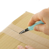 Sun-Star Stickyle Akeruno Scissors + Box Cutter Light Green by Sun-Star at Cult Pens