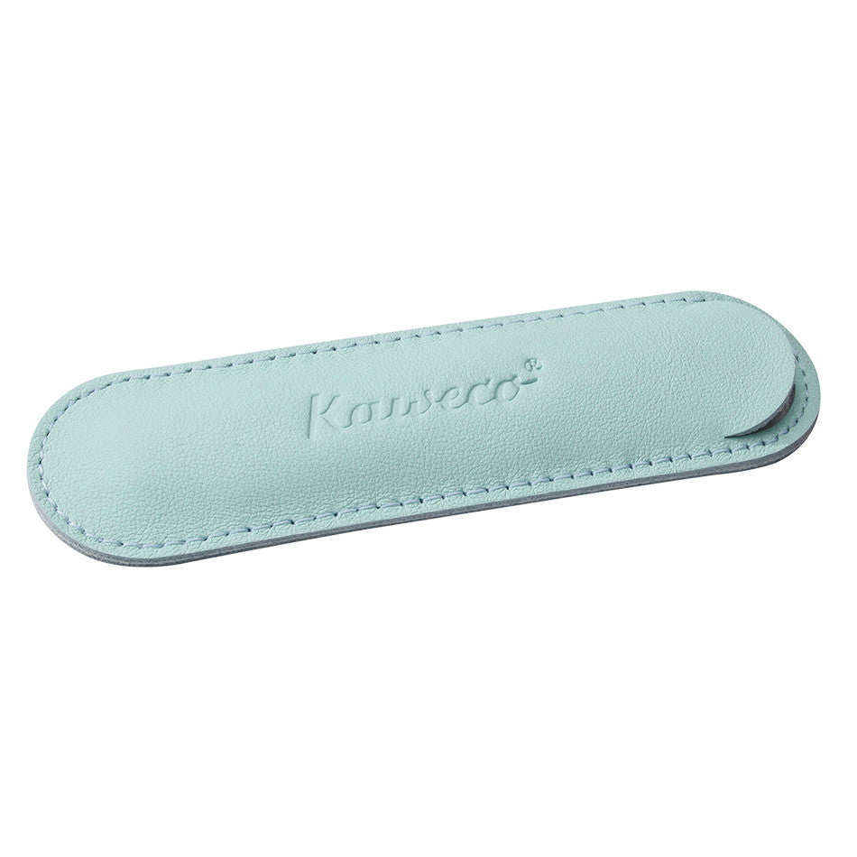 Kaweco Eco Leather Pen Pouch for One Sport Pen Tender Mint by Kaweco at Cult Pens