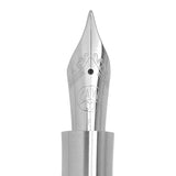 Kaweco Supra Fountain Pen Stainless Steel by Kaweco at Cult Pens