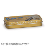 Kaweco Liliput Capped Ballpoint Pen Fireblue by Kaweco at Cult Pens