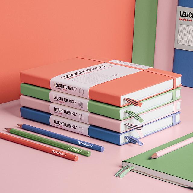 LEUCHTTURM1917 Hardcover Notebook Medium Powder by LEUCHTTURM1917 at Cult Pens