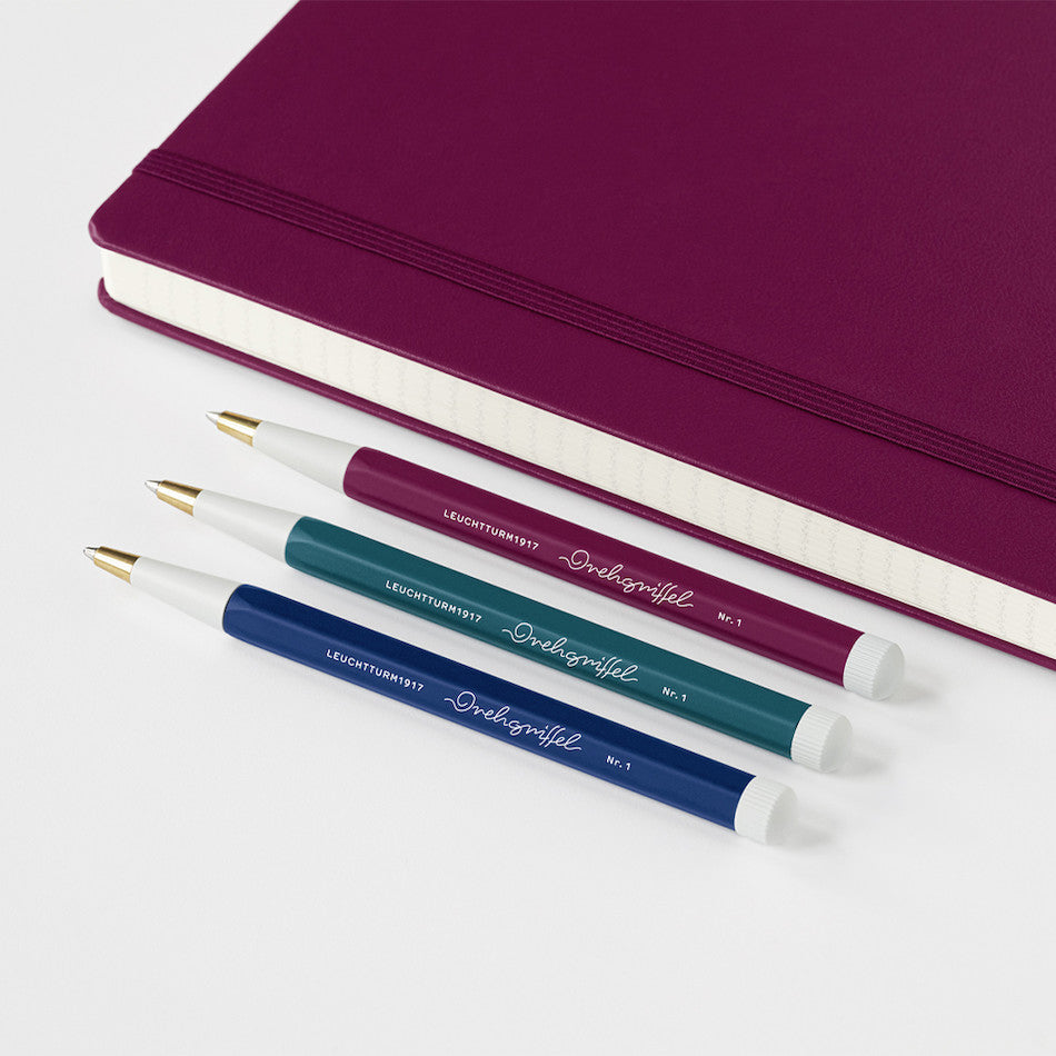 LEUCHTTURM1917 Drehgriffel Ballpoint Pen Navy by LEUCHTTURM1917 at Cult Pens