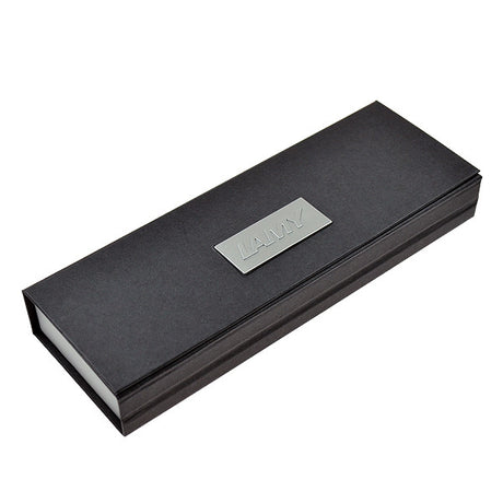 LAMY logo Ballpoint Pen brushed steel by LAMY at Cult Pens