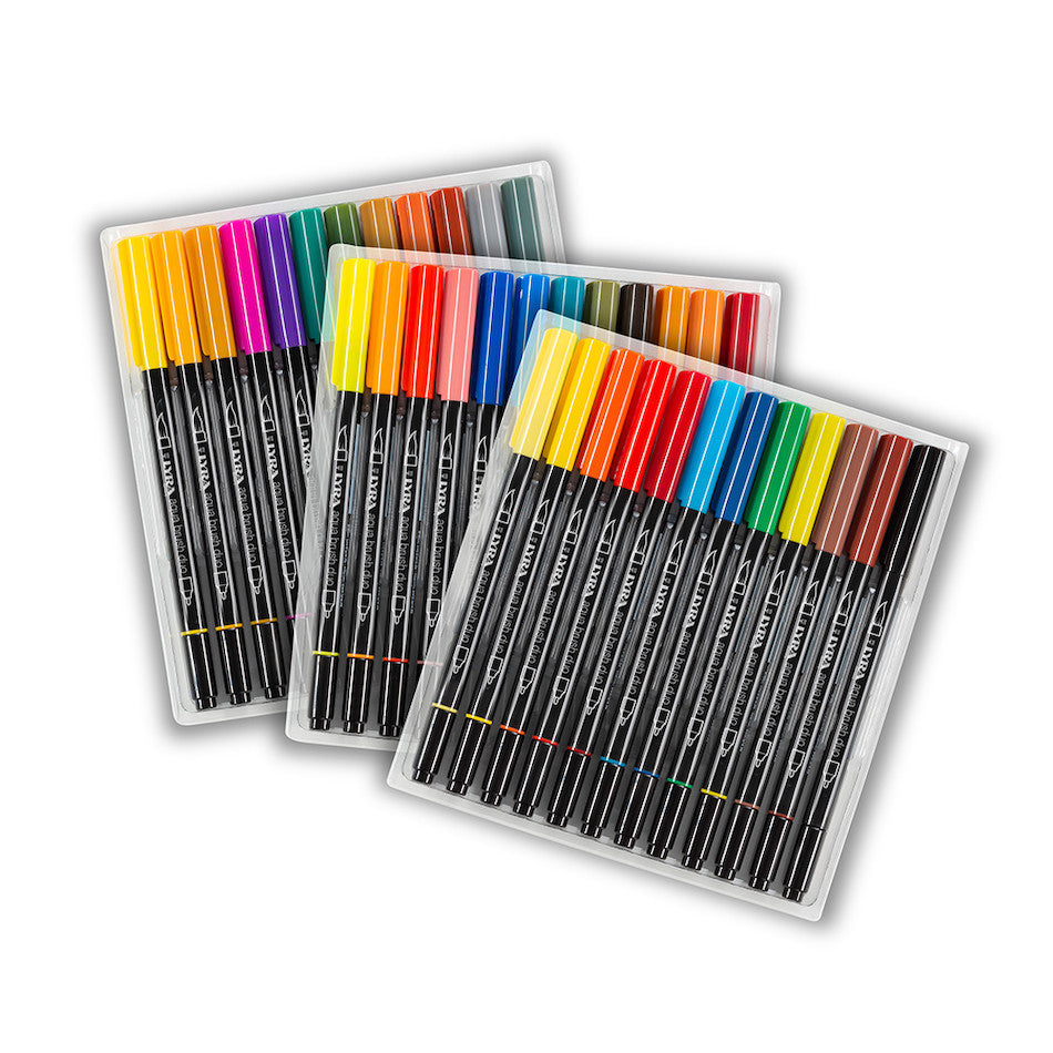 LYRA Aqua Brush Duo Pen Set of 36 by LYRA at Cult Pens