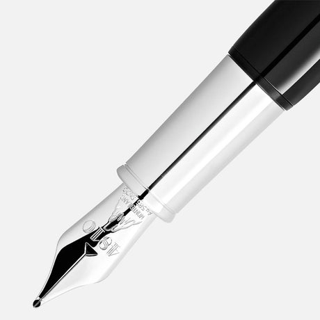 Montblanc Heritage Rouge et Noir "Baby" Fountain Pen Special Edition Black by Montblanc at Cult Pens