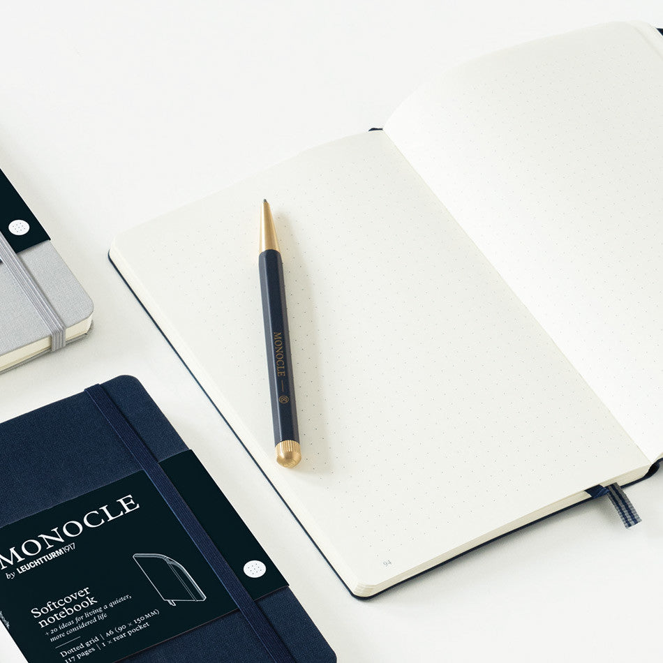 Monocle by Leuchtturm1917 Softcover Notebook B6+ Yellow by Monocle by Leuchtturm1917 at Cult Pens