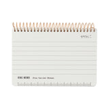 Midori Ring Memo Pad Basic B7 by Midori at Cult Pens