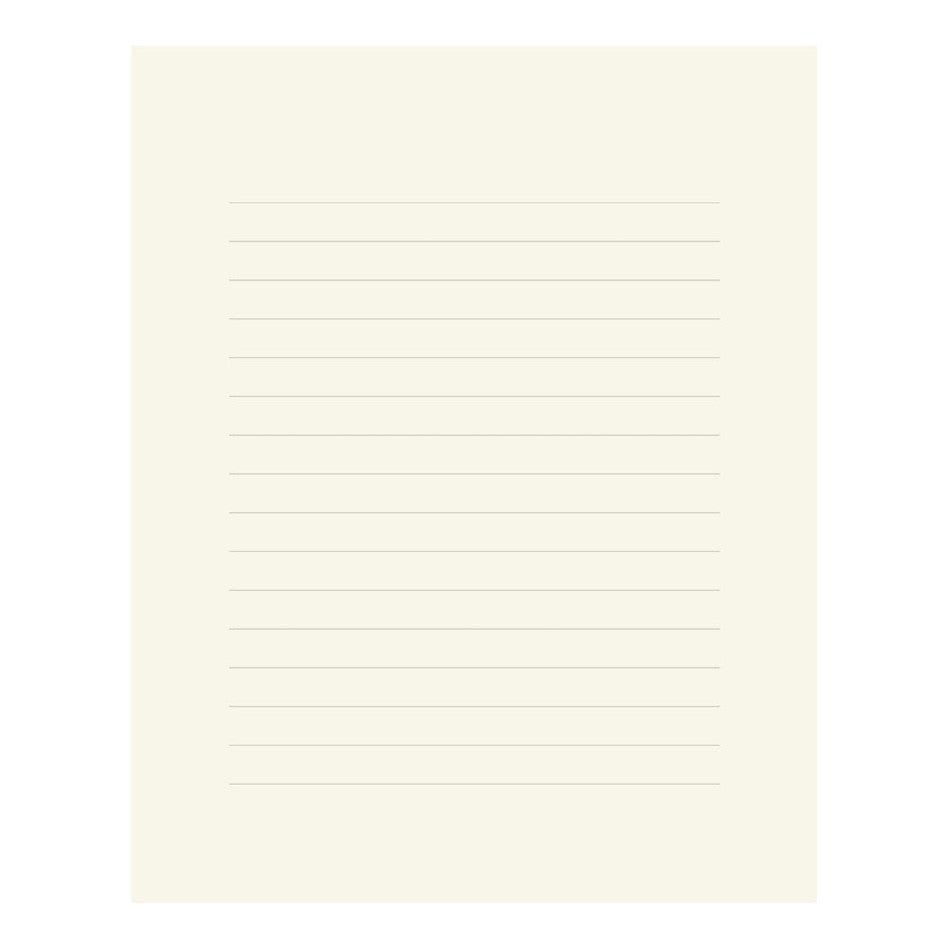 Midori MD Letter Pad Horizontal Ruled Lines by Midori at Cult Pens
