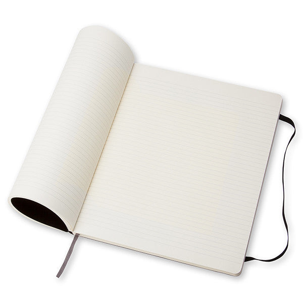 Moleskine Soft Cover Extra Large Notebook 190x250 Black by Moleskine at Cult Pens