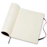 Moleskine Soft Cover Extra Large Notebook 190x250 Sapphire Blue by Moleskine at Cult Pens