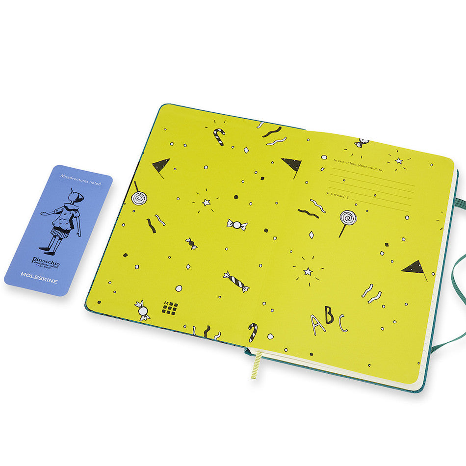 Moleskine Pinocchio Large Notebook Limited Edition The Dogfish Ruled by Moleskine at Cult Pens