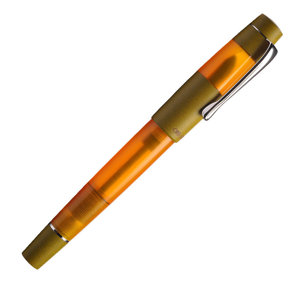 Opus 88 Koloro Eye Dropper Fountain Pen Orange by Opus 88 at Cult Pens